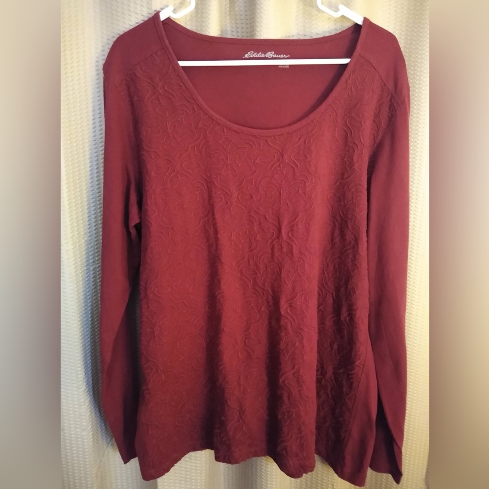 Eddie Bauer red top